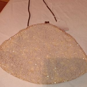 Vintage La Regale LTD Hand Made Jeweled Dinner Purse Clutch Hong Kong